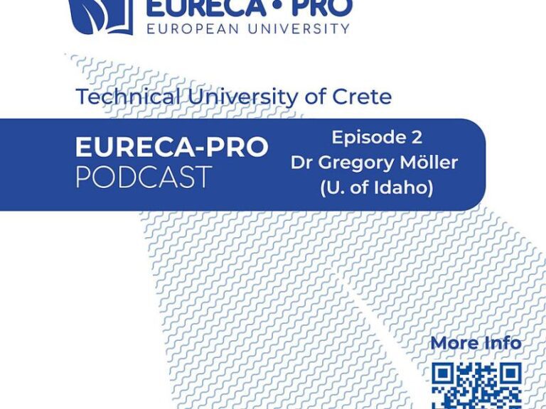 Πολυτεχνείο Κρήτης: EURECA-PRO Podcast – Επεισόδιο 2: Spotlight στο Bιοάνθρακα και τις καινοτόμες χρήσεις του!